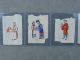 Tiny Pulp Painting Album Wedding Procession Members Chinese Qing 19th Century Paintings & Scrolls photo 3