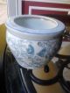 Amazing Chinese Antique Fish Bowl Plant Vase Bowls photo 3