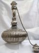 Antique Solid Silver Persian Bottle Decanter Middle East photo 1