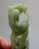 Antique Chinese Hetian Jade Carved Dragon Statue Seal Other photo 6