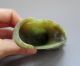 Antique Chinese Hetian Jade Carved Dragon Cup Statue Nr Other photo 10