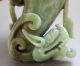 Antique Chinese Hetian Jade Carved Dragon Cup Statue Nr Other photo 11