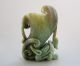 Antique Chinese Hetian Jade Carved Dragon Cup Statue Nr Other photo 1