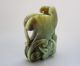 Antique Chinese Hetian Jade Carved Dragon Cup Statue Nr Other photo 5
