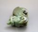 Antique Chinese Hetian Jade Carved Dragon Cup Statue Nr Other photo 8