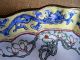 Attractive Chinese Canton Enamel Dish.  Early 1900s Cloisonne photo 2