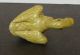 Chinese Export Imperial Yellow Duck Figure Vintage 20s Birds photo 2