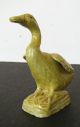 Chinese Export Imperial Yellow Duck Figure Vintage 20s Birds photo 4