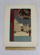Antique 19thc Hiroshige Japanese Woodblock Print Kinryuzan Temple & Snow Prints photo 1