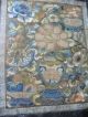 Antique Forbidden Stitch Chinese Silk Embroidery Framed Mums Fish Flowers Robes & Textiles photo 1