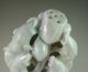 1100g Chinese Jadeite Carved Lotus And Fish Carving Other photo 1