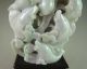1100g Chinese Jadeite Carved Lotus And Fish Carving Other photo 3