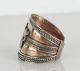 China Old Lucky Silver Plating Ring Can Contraction,  Christmas Gift 5 Rings photo 1
