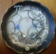 2 Miniature Hand Painted Japanese Saucer Plates With Raised Dragon Motif Plates photo 3