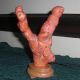 Chinese Carved Coral Branch Carving Salmon Or Pink Other photo 2