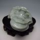 100% Natural Jadeite Jade Hand - Carved Statue - - - Jinchan Nr/bg1950 Other photo 1