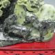 100% Natural Chinese Dushan Jade Hand - Carved Statue - - Sheep&pine Tree&mountain Other photo 4