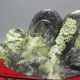 100% Natural Chinese Dushan Jade Hand - Carved Statue - - Sheep&pine Tree&mountain Other photo 7