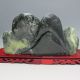 100% Natural Chinese Dushan Jade Hand - Carved Statue - - Sheep&pine Tree&mountain Other photo 8