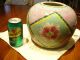 Large Antique Chinese Hand Painted Ginger Jar Famille Rose Wood Stand Lid W/chip Pots photo 5