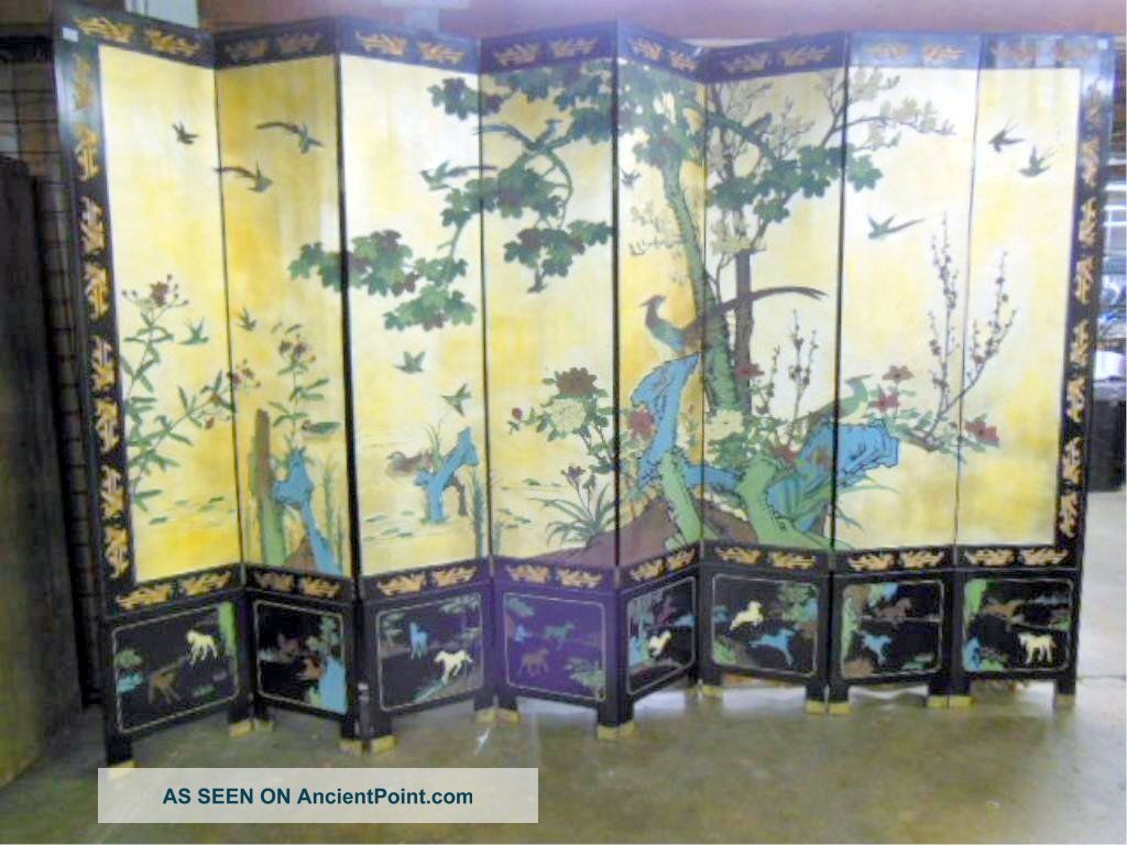 Antique Chinese Coromandel Screen Other photo