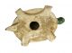 Chinese Small Pottery Green Turtle Other photo 5