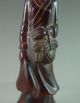 Chinese 100% Ox Horn Hand Carved Woman Carving Other photo 5