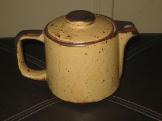 Mid Century Japanese Stoneware Pottery Teapot photo