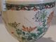 Antique Japanese Ko Satsuma Enamelled Flora Butterflies Basket Signed Other photo 9