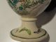 Antique Japanese Ko Satsuma Enamelled Flora Butterflies Basket Signed Other photo 6