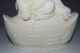 Unusual Chinese Dehua White Porcelain Fortuna Seated Buddha&symbol Of Wealth Buddha photo 5