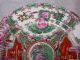 Asian,  Chinese Hand - Painted,  Signed,  Approx 20 - Century Polychrome Porcelain Plate Plates photo 3
