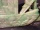 Antique Chinese Natural Jadeite Jade Boat With Stand Other photo 1