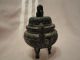 Rare Chinese Antique Metalware Miniature Tripod Other photo 1