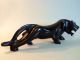 Antique Chinese Black Onyx Carved Panther Statue Other photo 8
