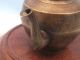 Chinese Bronze Small Tea Pot Or Water Can With Intricate Etched Decor 19thc Other photo 6