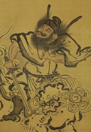 Japanese Hanging Scroll : Kano Tsunenobu 
