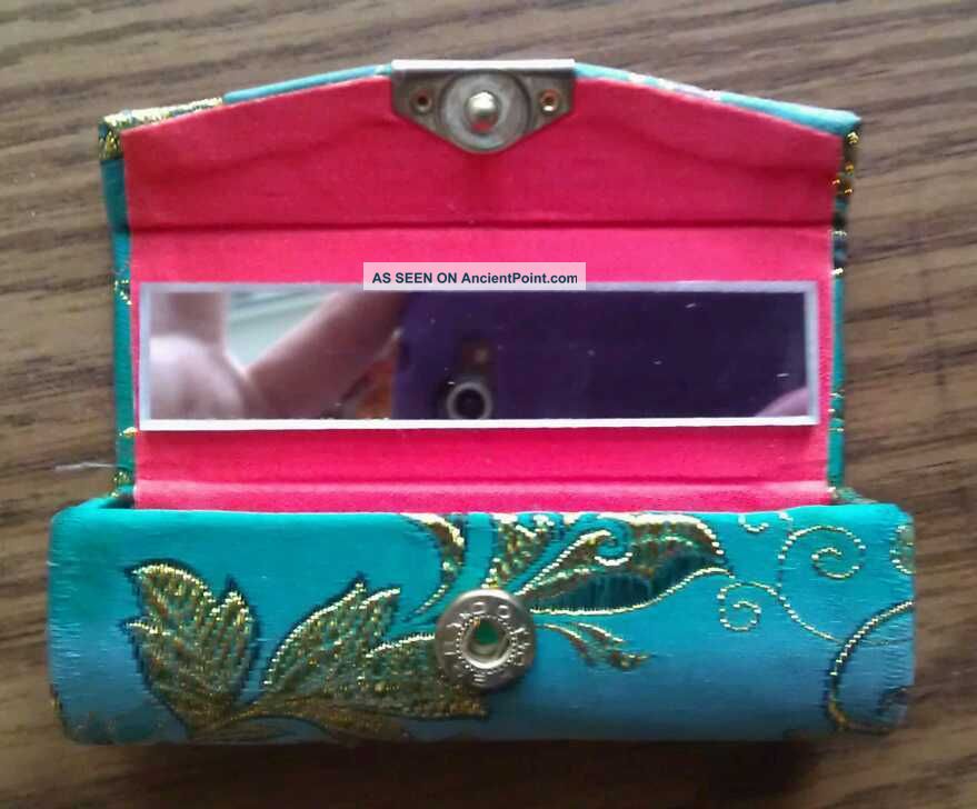 Vtg Lipstick Tube Holder/case Oriental Other photo