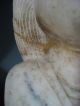 Very Fine Old Pair Of Japan Japanese Marble Statues Of Kwan Yin Ca.  1900 Statues photo 5