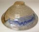 Vintage Japanese Glaze Stoneware Rice Or Serving Bowl 9.  25 
