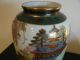 Vintage Satsuma Sring/summer Scene Japanese Vase Vases photo 4