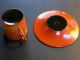 Wajima Urushi - Lacquer - Set Of 4 Cups And Saucers Showa Period Of Japan Glasses & Cups photo 10