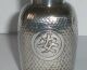 Antique Chinese Export Silver Pepper Pot Pepperette Signed 19th Century Nr Other photo 2