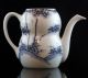 Rare Shape Small Blue - White Chinese Porcelain Teapot 19th Century.  4 Teapots photo 2