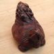Vintage Hand Carved Japanese Wooden Chinese Dragon Figure Netsuke Boxwood ? Netsuke photo 2