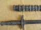 Chinese Bronze Old Tower Sword Exquisite Carved Handle&sheath Fancy Unique 1 Swords photo 2