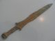 Bronze Chinese Swords Spearhead Carven Handle Heavy Long 05 Swords photo 1