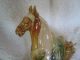 Tang Dynasty Sancai Tri - Colored Glaze Vintage China War Horse Figurine Horses photo 4