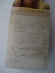 A Carved Chinese Poem And Landscape Seal Stone Pixiu Other photo 8