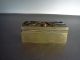 Antique Chinese Trinket Box Brass Studded Backward N In China Bottom Stamp Boxes photo 4